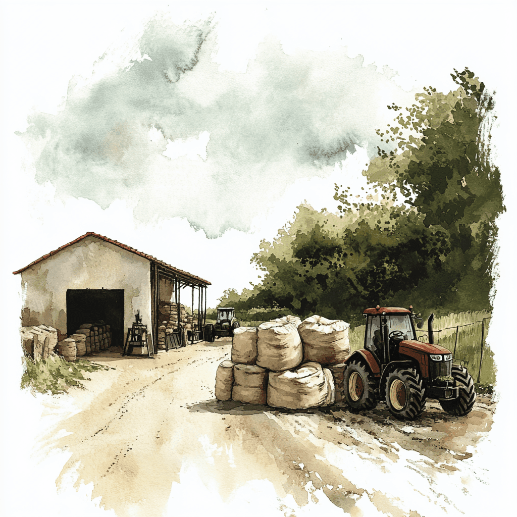 Estate inventory, warehouse, and machinery